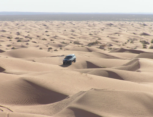 Dune Nel Deserto In Tunisia