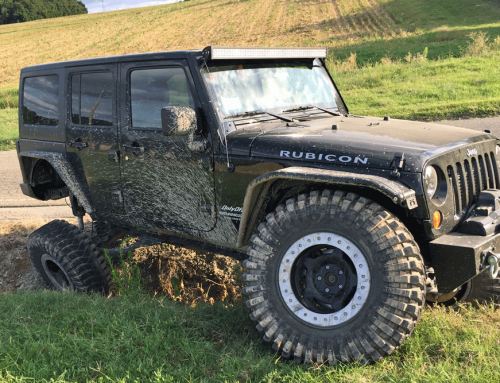 Jeep JK Rubicon Test Fosso