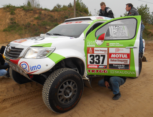 Toyota HiLux Race Test Lituania